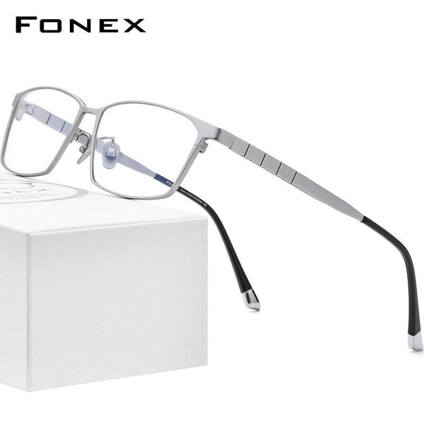 Planet Gates Pure Titanium Glasses Frame Men 2021 New Male Classic Optical Prescription Eyeglasses Frame Full Rim Square Eyewear F85642