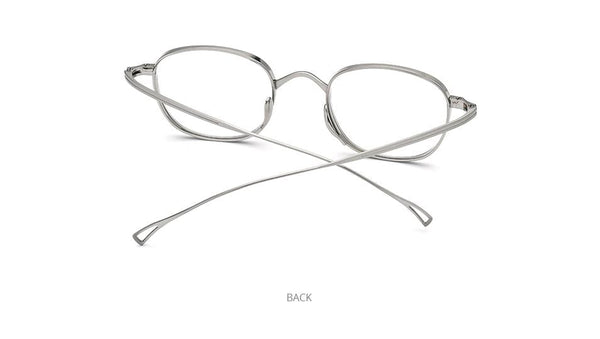 Planet Gates Pure Titanium Glasses Frame Men Retro Square Prescription Eyeglasses Women 2021 New Vintage Myopia Optical Eyewear F85649