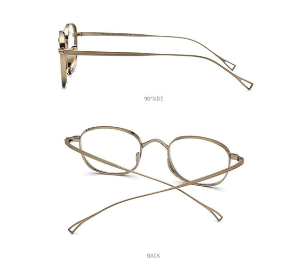 Planet Gates Pure Titanium Glasses Frame Men Retro Square Prescription Eyeglasses Women 2021 New Vintage Myopia Optical Eyewear F85649