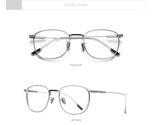 Planet Gates Pure Titanium Glasses Frame Women Vintage Round Myopia Optical Prescription Eyeglass Frame Men 2020 New Titan Eyewear 8517