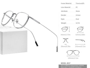 Planet Gates Pure Titanium Glasses Frame Women Vintage Round Myopia Optical Prescription Eyeglass Frame Men 2020 New Titan Eyewear 8517