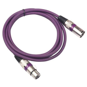 Planet Gates Purple / 0.3m 3Pin XLR Cable Male to Female Canon Plug Audio Cable Shielded 1PC For Mixer Microphone Amplifier 0.3m 1m 1.8m 3m 5m 10m