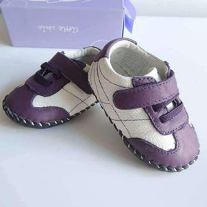 Planet Gates purple / 1.5 Genuine Leather Shoes Indoor Baby Shoes Boys Girls Soft Anti-skid Toddler Shoes Fashion Light Blue First Walkers