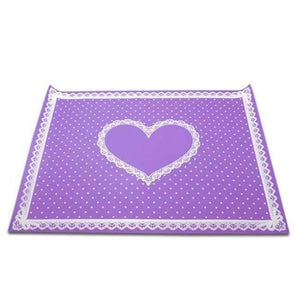 Planet Gates PURPLE 1 Set Washable Silicone Hand Pillow Foldable Table Mat Nail Art Cushion Holder Pad Arm Hand Rest Manicure Nail Art Tool