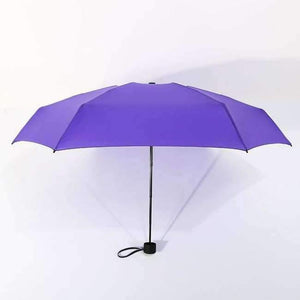 Planet Gates Purple 180g Small Fashion Folding Umbrella Rain Women Gift Men Mini Pocket Parasol Girls Anti-UV Waterproof Portable Travel  UMBRELLAS