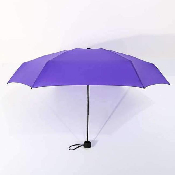 Planet Gates Purple 180g Small Fashion Folding Umbrella Rain Women Gift Men Mini Pocket Parasol Girls Anti-UV Waterproof Portable Travel  UMBRELLAS