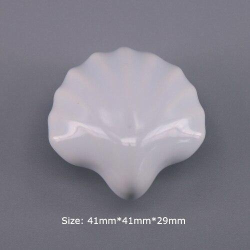 1x Classic White  Porcelain/Ceramic Drawer Pull Knob Cabinet Cupboard Door Handle Knob