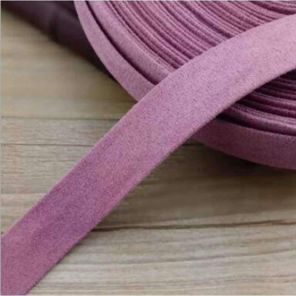 Planet Gates purple 2.5cm Width Velvet Fabric Strip Ribbons Handmade Cloth Hair Accessories Decorative Arts and Crafts Hair Bow Sewing Accessories