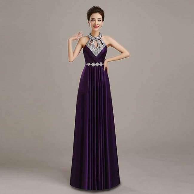 Planet Gates black / 2 Vestido de Festa de Casamento 2018 Long Crystal Bridesmaid Dresses for Wedding Party Satin Dress Formal Prom Party Gowns