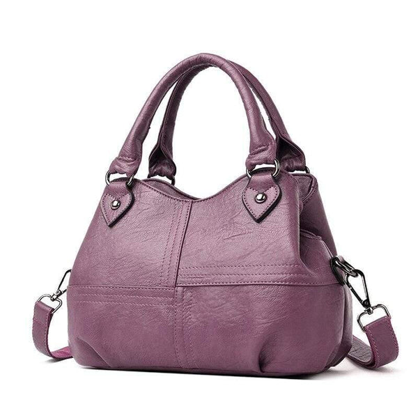 Fashion Patchwork Sheepskin Shoulder Crossbody Bags Ladies Leather Women Bags Women Leather