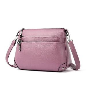 Multi-layer Zipper Bag Top Quality Girls Messenger Bags In Shoulder Bag Women's Cross-body Bags