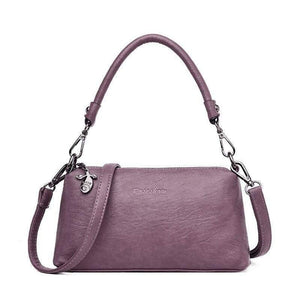 Quality Women Handbag Luxury Messenger Bag Soft PU Leather Shoulder Bag Fashion Ladies Crossbody