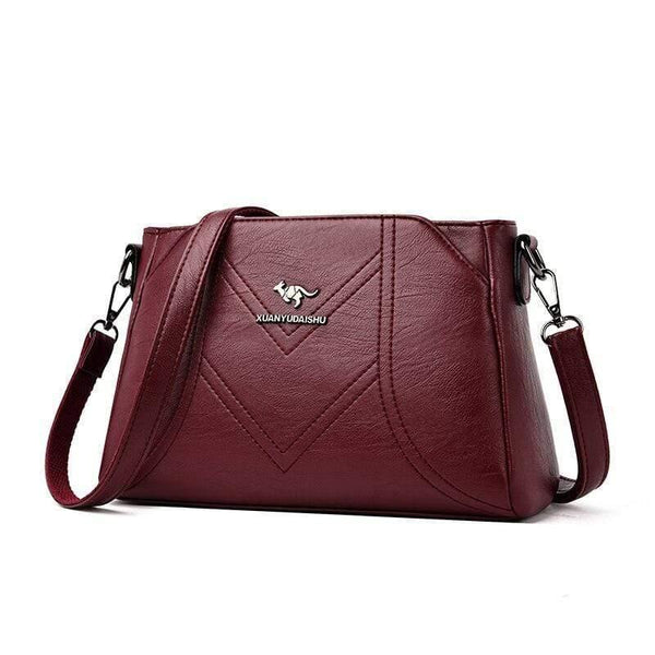 Women Messenger Bags Small Leather Shoulder Bag Female Sac A Main Vintage Bags For Girls Women