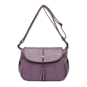 Women Messenger Shoulder Bag Sheepskin Leather Bags High Quality Small Crossbody Bags Casual