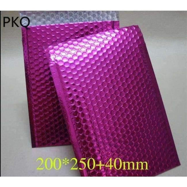 Planet Gates Purple / 20x25cm 10pcs 20*25cm Colorful Bubble Envelopes Bags Mailers Padded Shipping Envelope With Bubble Mailing Bag Packaging supplies