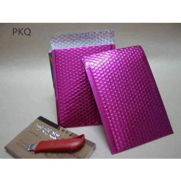 Planet Gates Purple / 20x25cm 30pcs Aluminized Bubble Mailers Padded Envelopes Packaging Shipping Bags Kraft Bubble Mailing Envelope Bags Business supplies