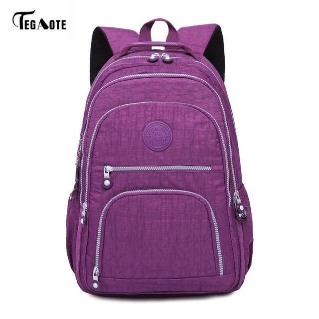 Planet Gates School Bag Waterproof Nylon Brand Laptop Backpacks For Teenager Women Backpack Leisure Shoulder Bags Computer Packsack