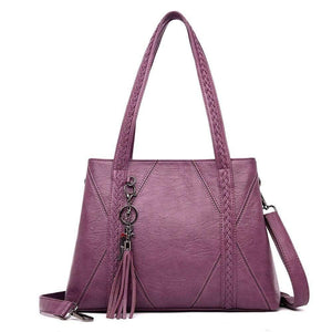 Fashion Tassel Luxury Soft Leather Handbag Women Bag Designer Female Crossbody Bag Shoulder