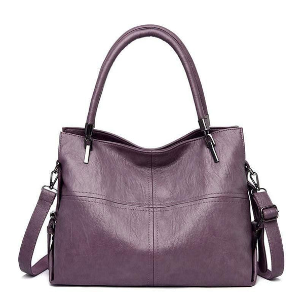 Female Leather Bags Casual Tote Vintage Women Hand Bag Designers Luxury Handbags