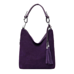 Luxury Handbag Women Bags Designer Crossbody Bags For Women Black Faux Suede Shoulder Bags