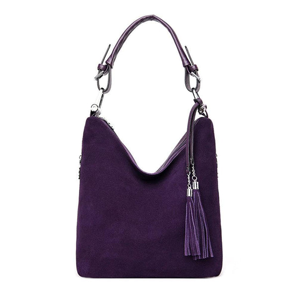 Luxury Handbag Women Bags Designer Crossbody Bags For Women Black Faux Suede Shoulder Bags