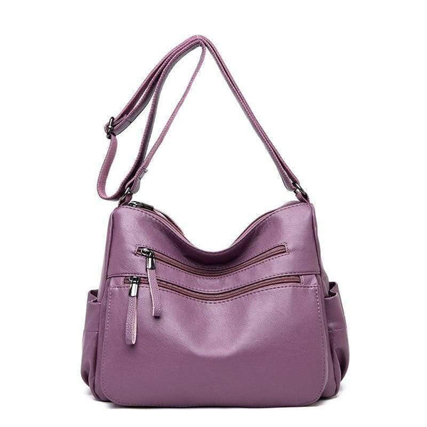 Soft Leather Luxury Handbags Women Bags Designer Multi-pocket Crossbody Shoulder Bags