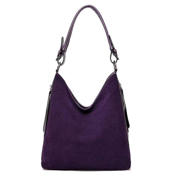 Women Luxury Faux Suede Handbags High Quality Ladies Hand Bags For Women Winter