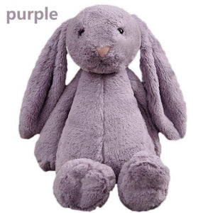 Planet Gates Purple 30cm Stuffed Long Ear Rabbit Soft Plush Toys Sleeping Cute Bunny Cartoon Animal Dolls Children Baby Birthday Gift