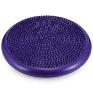 Planet Gates Purple 33x33cm Durable Inflatable Yoga Massage Ball Pad Universal Sports Gym Fitness Yoga Wobble Stability Balance Disc Cushion Mat