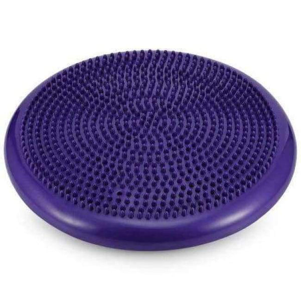 Planet Gates Purple 33x33cm Durable Inflatable Yoga Massage Ball Pad Universal Sports Gym Fitness Yoga Wobble Stability Balance Disc Cushion Mat