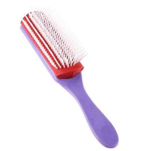 Planet Gates Purple 3pcs/lot Anti-static Hair Comb New Men Hair Brush Comb 9 Rows Teeth Hair Styling Tool Hair Care Head Scalp Massager Comb