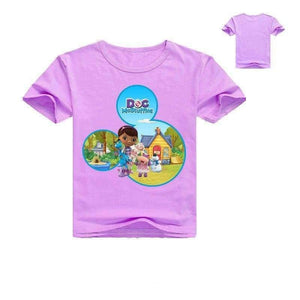 Planet Gates Purple / 5 Cotton T-shirts Leggings for Girls Flower Pants for Girls Children Cartoon Tinycottons Leginsy Kids Sport Suit