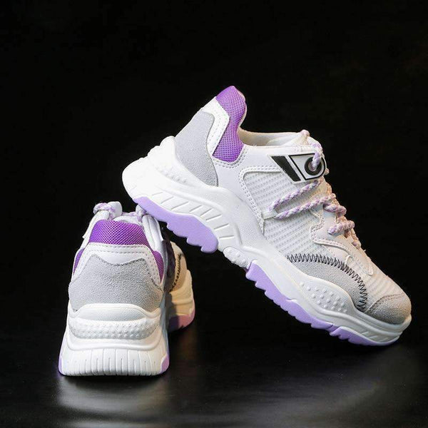 Planet Gates purple / 6 Brand Autumn Women Breathable Sport Shoes Tennis Athletic Soft Sneakers Comfortable Tenis Masculino Shoes Women H4