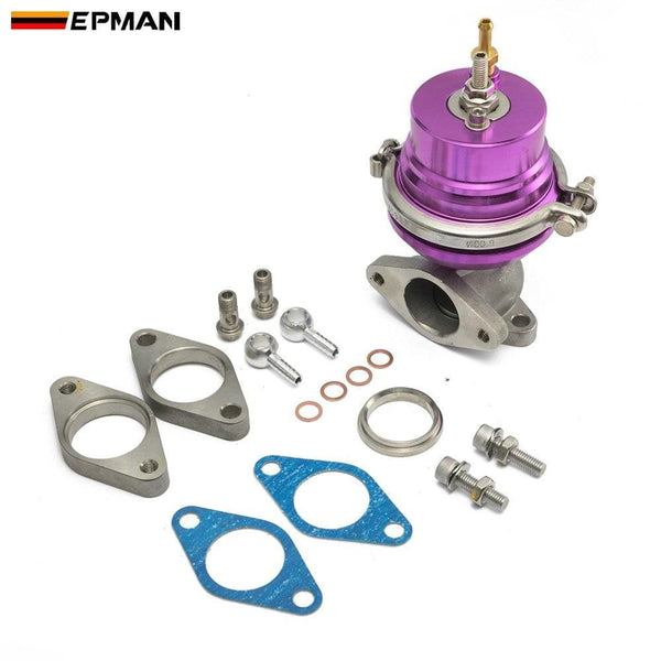 Planet Gates Purple Adjustable 38mm External Turbo V-Band V Band Wastegate Turbocharge Flange EP-B006