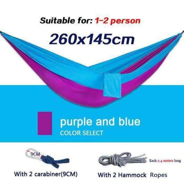 double garden swing hanging chair 2 person Hammock Outdoor camping sleeping bed parachute nylon rede portable indoor hamaca kids