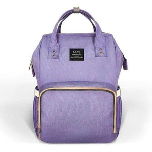 Planet Gates Purple Baby Diaper Bag Fashion Mummy Maternity Nappy Bag Large Capacity Baby Bag Travel Backpack Designer Nursing Bag/