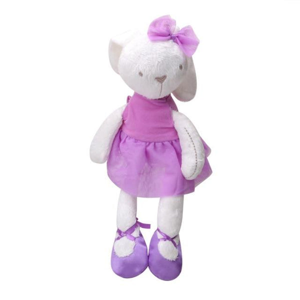 Planet Gates purple ballet rabbit New Style Plush Stuffed Cute Appease Rabbit Bear Animal Toys Infant Baby Comfort Dolls For Children Kids Birthday Pretty Gift