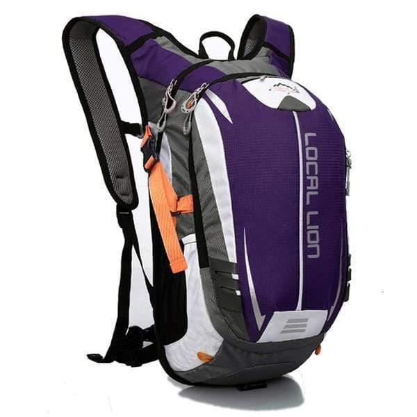 Planet Gates purple Bicycle Bag Bike MTB Outdoor equipment 18L Climbing Hiking Breathable Outdoor Cycling Backpack Riding Bicycle Bag