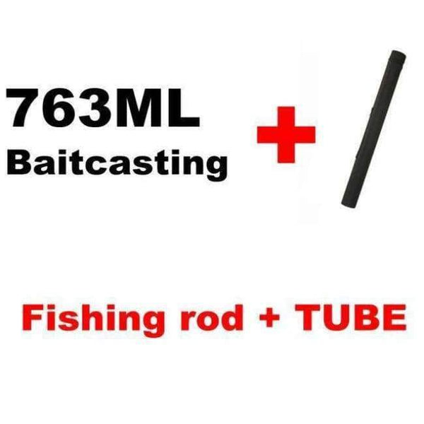 Planet Gates Purple / China 703 L & 763 ML Fast Action Spinning & Baitcasting Fishing rod 3 Sections Free Shipping