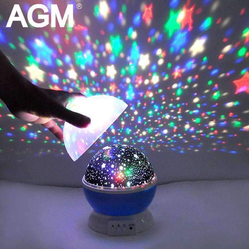 Planet Gates Purple / China AGM Stars Starry Sky LED Night Light Star Projector Moon Table Lamp Lights Luminaria Novelty Nightlight For Kids Children Baby