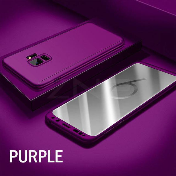 Planet Gates Purple / China / For Samsung S7 ZNP Luxury 360 Full Degree Cover Phone Case For Samsung S7 Note 8 S7 Edge S9 Case For Samsung Galaxy S9 S8 Plus Shockproof Case