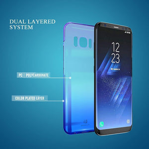 Planet Gates Purple / China / For Samsung S9 FLOVEME Aurora Blue Ray Phone Case For Samsung Galaxy S9 S9 Plus Ultra Thin PC Cover For Samsung S8 S6 S7 Edge Note 8 Cases Capa