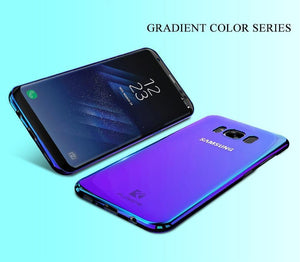 Planet Gates Purple / China / For Samsung S9 FLOVEME Aurora Blue Ray Phone Case For Samsung Galaxy S9 S9 Plus Ultra Thin PC Cover For Samsung S8 S6 S7 Edge Note 8 Cases Capa