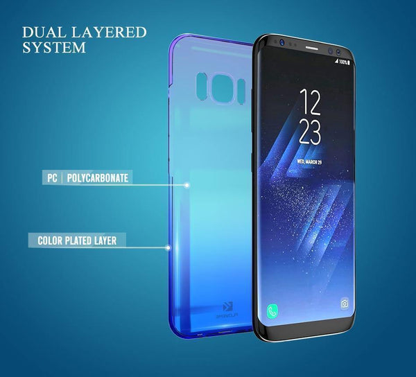 Planet Gates Purple / China / For Samsung S9 FLOVEME Aurora Blue Ray Phone Case For Samsung Galaxy S9 S9 Plus Ultra Thin PC Cover For Samsung S8 S6 S7 Edge Note 8 Cases Capa