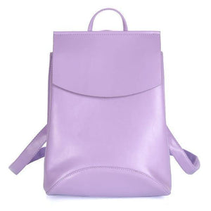 Planet Gates Purple / China Women Backpack High Quality Youth Leather Backpacks for Teenage Girls Female School Shoulder Bag