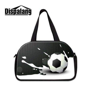 Planet Gates Purple Dispalang Overnight Duffle for Unisex Large Capacity Foldable Clothes Bag Sling Shoulder Multi Functional Luggage Footballl Logo