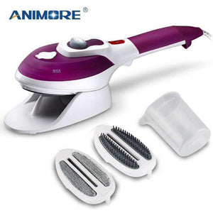 Planet Gates Purple -EU Plug / China ANIMORE Garment Steamer Household Appliances Vertical Steamer with Steam Irons Brushes Iron for Ironing Clothes for Home 220V