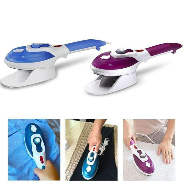 Planet Gates Purple -EU Plug / China ANIMORE Garment Steamer Household Appliances Vertical Steamer with Steam Irons Brushes Iron for Ironing Clothes for Home 220V