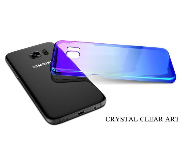 Planet Gates Purple / For Galaxy S7 / Case FLOVEME Phone Case For iPhone 7 6s 6 Plus 5s 8 X Xs Max Cases For Samsung Galaxy S6 S7 S8 Edge A5 2017 A3 A7 2016 Cover Blue-Ray