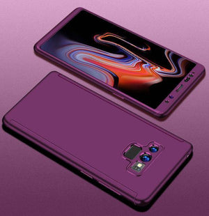 Planet Gates Purple / For Galaxy S7 ZNP 360 Full Cover Phone Case For Samsung Galaxy Note 8 9 A3 A5 A7 Protective Case For Samsung S8 S9 Plus S7 Edge Note 9 8 Cases